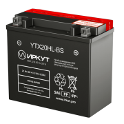 ИРКУТ AGM 20Ач обратная полярность YTX20HL-BS