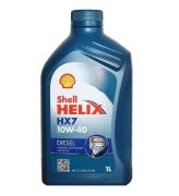 Масло моторное полусинтетическое SHELL Helix HX7 10W40 дизель 1л 550021837