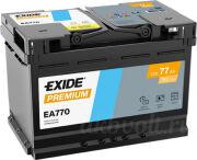 Exide Premium 77Ач обратная полярность EA770