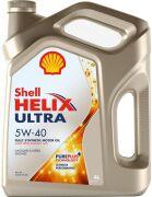 Масло моторное синтетическое SHELL Helix Ultra 5W40 4л 550046361