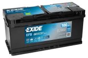 Exide EFB 100Ач обратная полярность EL1000