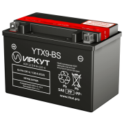 ИРКУТ AGM 8.4Ач прямая полярность YTX9-BS