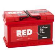 Red 75Ач прямая полярность