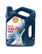 Масло моторное полусинтетическое SHELL Helix HX7 10W40 дизель 4л 550027399