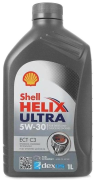 Масло моторное синтетическое SHELL Helix Ultra ECT C3 5W-30 1л 550042846
