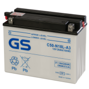 GS Yuasa 20Ач обратная полярность C50-N18L-A