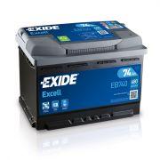 Exide Excell 74Ач обратная полярность EB740