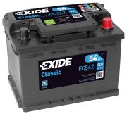 Exide Classic 55Ач обратная полярность EC550