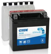 Exide 12Ач прямая полярность ETX14-BS