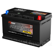 RDrive PHANTOM DIESEL 85Ач 770A обратная полярность EUD-085077L4
