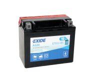 Exide 10Ач прямая полярность ETX12-BS