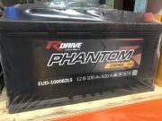 RDrive PHANTOM DIESEL 100Ач обратная полярность EUD-100082L5