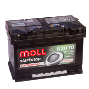 Moll EFB 70Ач обратная полярность