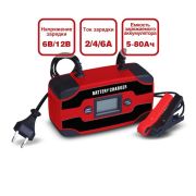 Зарядное устройство AVS BT-6005 SMART (2/4/6A) 6/12V