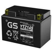 GS Yuasa AGM 11.8Ач прямая полярность YTZ14S