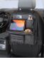 Органайзер -сетка на спинку сиденья со столиком черный