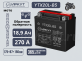 Аккумулятор ИРКУТ AGM 18.9Ач обратная полярность YTX20L-BS