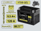 Аккумулятор ИРКУТ AGM 9.5Ач прямая полярность YTX9-GEL