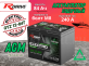 Аккумулятор RDrive литиевый лодочный 84Ач GYZ 12-84T