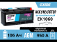 Аккумулятор Exide AGM 106Ач обратная полярность EK1060