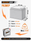 Аккумулятор Delkor AGM 35Ач обратная полярность S34B20L