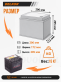 Аккумулятор Delkor 60Ач обратная полярность 26R-550