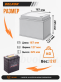 Аккумулятор Delkor 40Ач обратная полярность Del42B19L