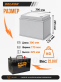 Аккумулятор Delkor 105Ач прямая полярность 125D31R