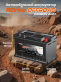 Аккумулятор RDrive AGM Offroad Carbon 80Ач 850А обратная полярность EUA-080085L4