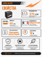 Аккумулятор Delkor 65Ач обратная полярность 75D23L