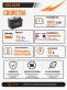 Аккумулятор Delkor 74Ач прямая полярность 57413