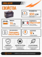 Аккумулятор Delkor 75Ач обратная полярность LB3 57539