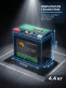 Аккумулятор Dekapower 13Ач 210 CCA прямая полярность DTX14