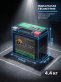 Аккумулятор Dekapower 13Ач 210 CCA обратная полярность DTX14L